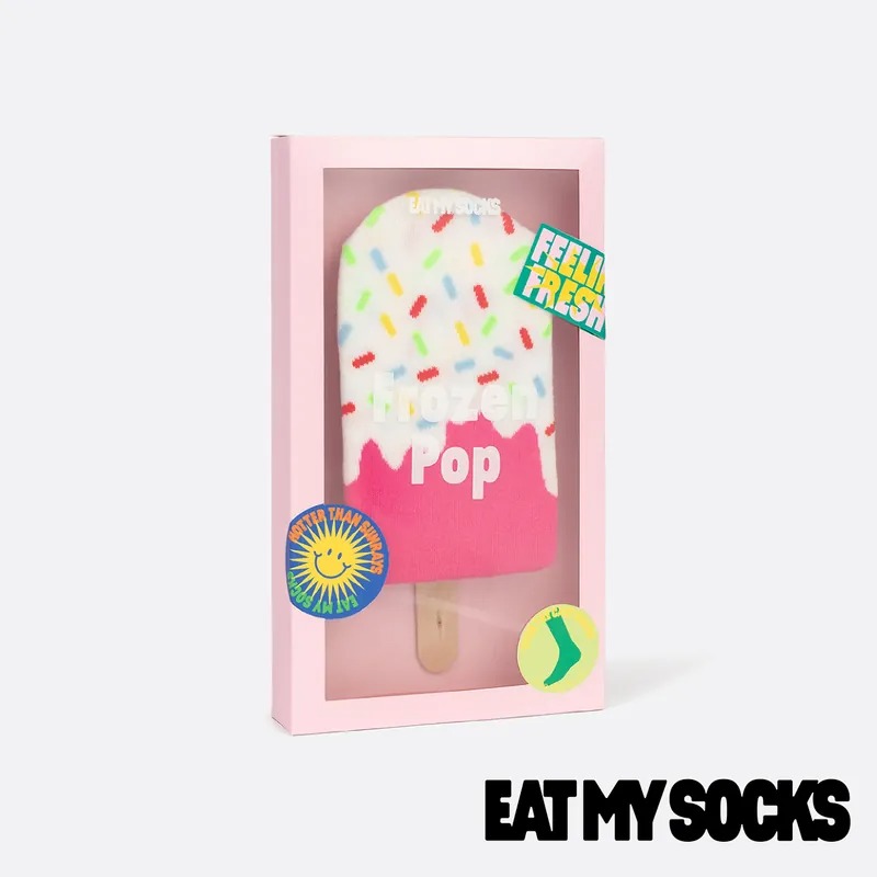 EAT MY SOCKS｜襪子｜甜點系列｜草莓冰棒◉70D036